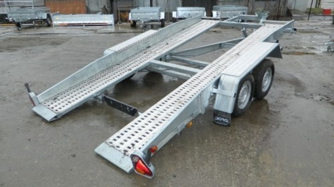 Platforma transport auto Boro Wenus 2700kg, dimensiune 410x195 cm