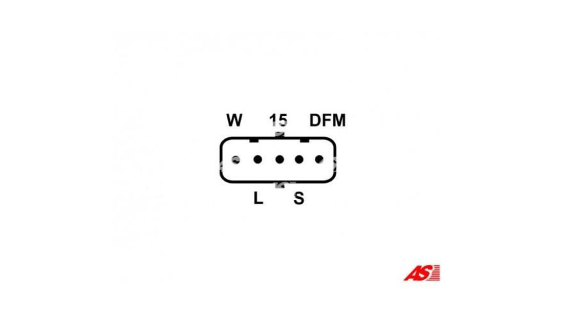 Platou carbuni alternator DAF LF 55 (2001->) #2 0001542405