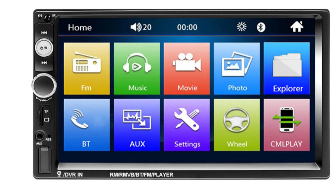 Player auto 2DIN 7010b Mp4, Mp5 7 inch, Bluetooth
