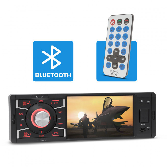 Player Auto Cu Display De 4” Si Handsfree M.N.C &quot;Pilot&quot; 39718