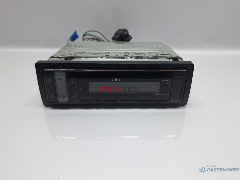 Player CD VOLKSWAGEN GOLF IV 1J1 1997 - 2007 JVC YJ1-116E-00 KD-R491