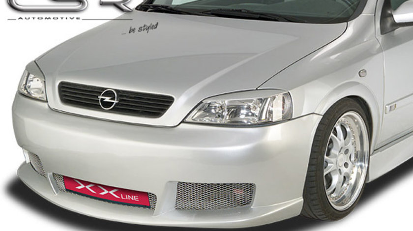 Pleoape far Opel Astra G plastic Negru