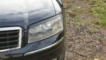Pleoape faruri Audi A8 D3 2002-2009 plastic ABS ve...