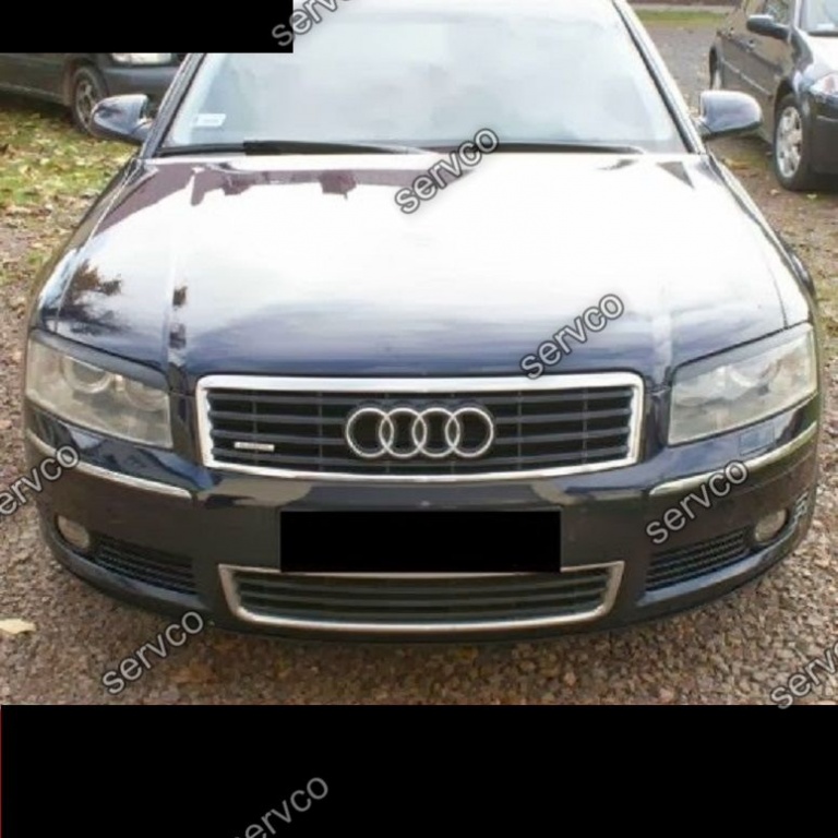 Pleoape faruri Audi A8 D3 2006-2009 Facelift plastic ABS ver1