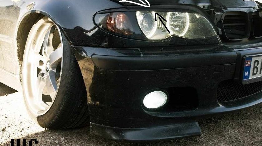 Pleoape faruri bmw e46 facelift 2001-2004