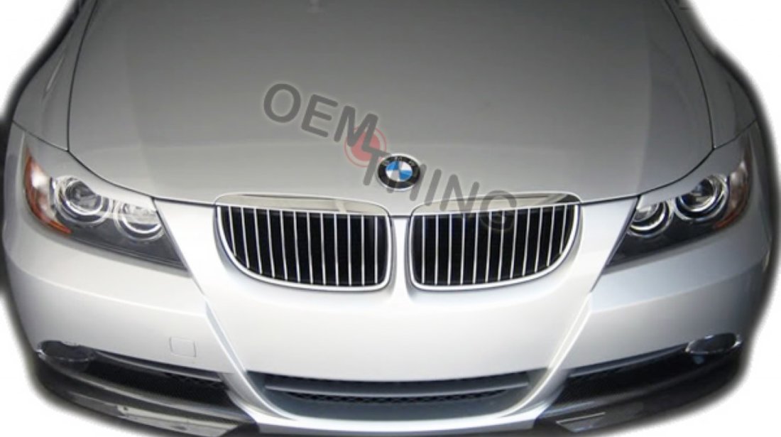 Pleoape faruri BMW E90 modelul decupat pe stoc si cel drept