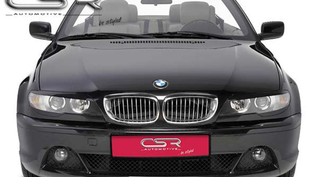 Pleoape faruri inferioare BMW seria 3 E46 coupe cabrio LCI facelift SB213