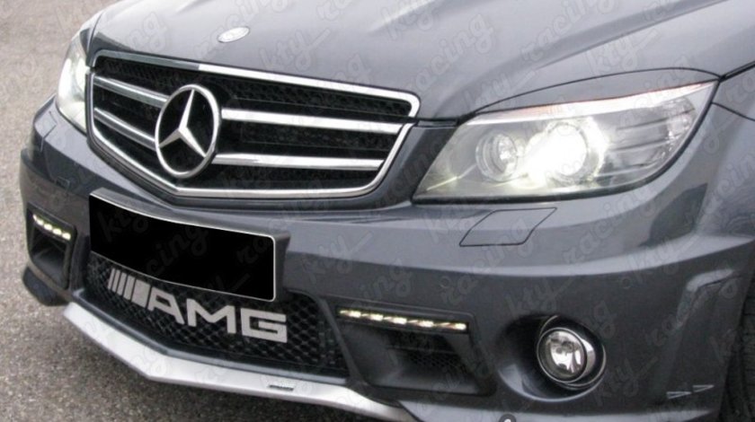 Передний бампер w204 дорестайл AMG