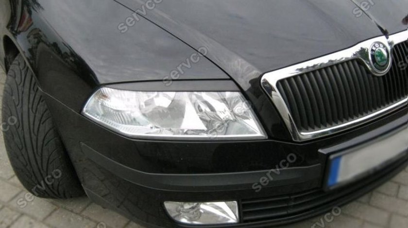 Pleoape faruri Skoda Octavia 2 2004 2008 ABS ver2