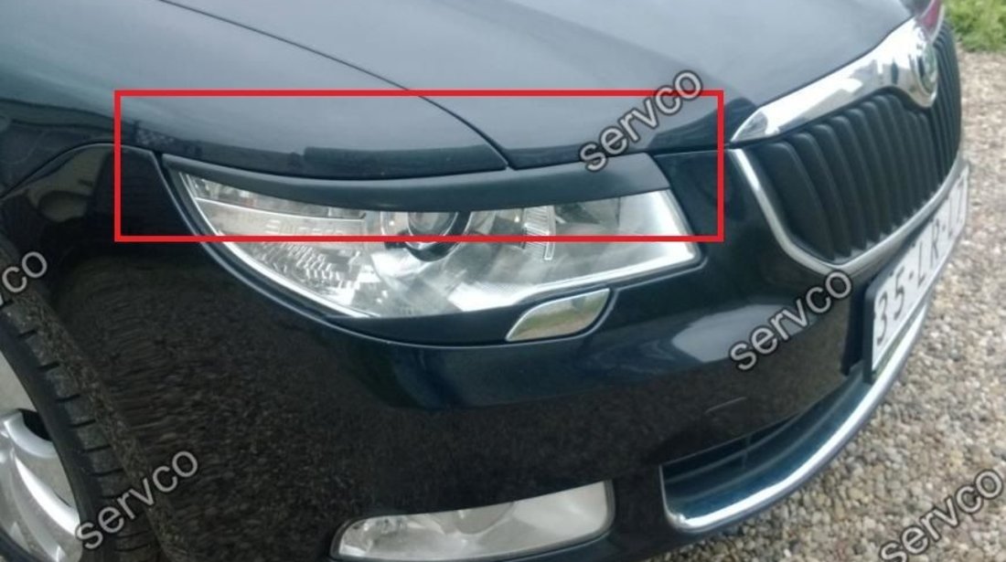 Pleoape faruri Skoda Superb 2 B6 3T ABS “sus”