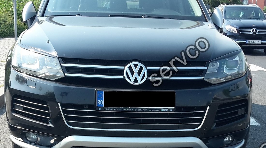 Pleoape faruri VW Touareg 7P5 2011- 2015 ABS plastic v1