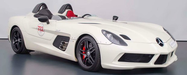 Poarta numele unei legende a curselor si nu are deloc plafon. Cat mai costa in prezent un Mercedes SLR Stirling Moss