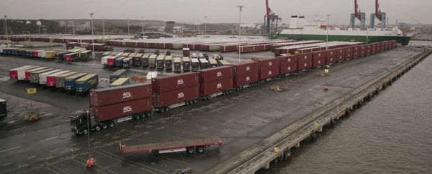 Poate un singur camion Volvo sa traga o incarcatura de 750 de tone?