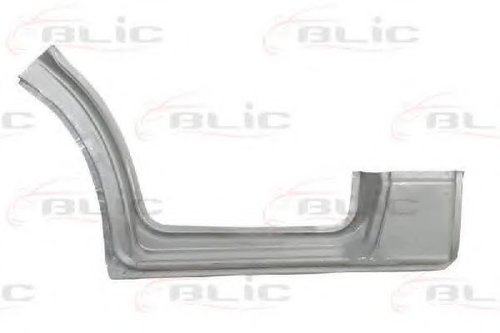 Podea MERCEDES SPRINTER 3-t platou / sasiu (906) (2006 - 2016) BLIC 6505-06-3548053P piesa NOUA