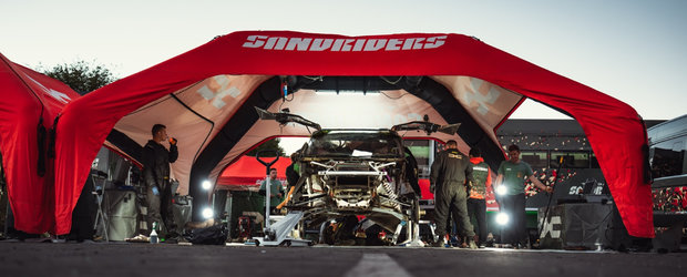 Podium pentru echipa Dacia Sandriders in Africa de Sud