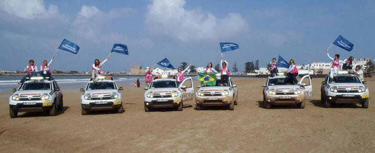 Podiumul Aicha des Gazelles, ocupat integral de Dacia Duster Podiumul Aicha des Gazelles, ocupat integral de Dacia Duster