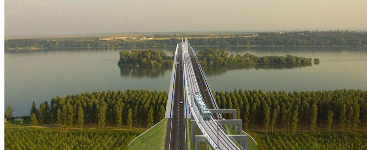 Podul Calafat - Vidin se inaugureaza pe 24 octombrie Podul Calafat - Vidin se inaugureaza pe 24 octombrie