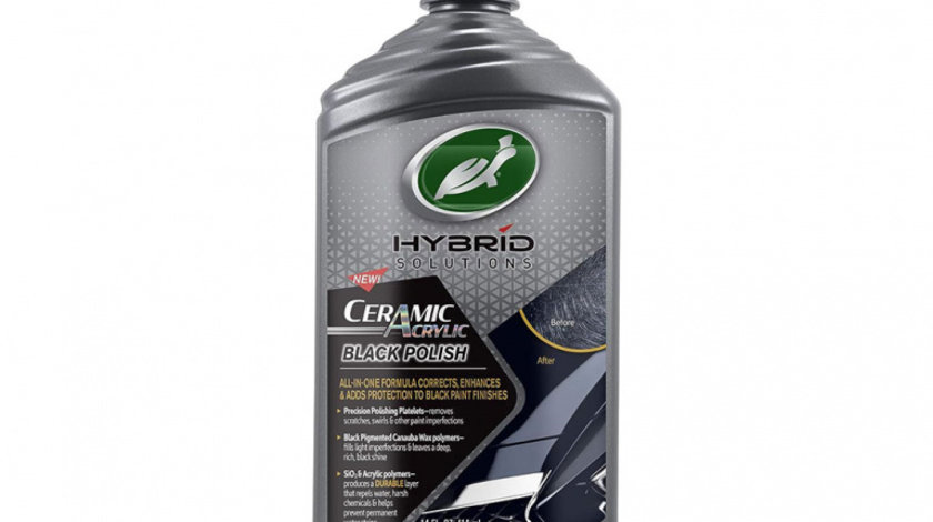 Polish Ceramic Hybrid Solutions Acrilic Negru 500 Ml Turtle Wax TW FG53635