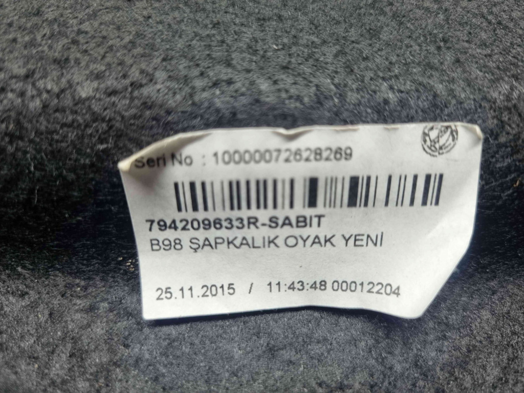 Polita portbagaj Renault Clio 4 (B98) Hatchback [Fabr 2012-2020] 794209633R