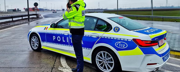 Politia a oprit pe autostrada pentru verificari in trafic. Ce a descoperit