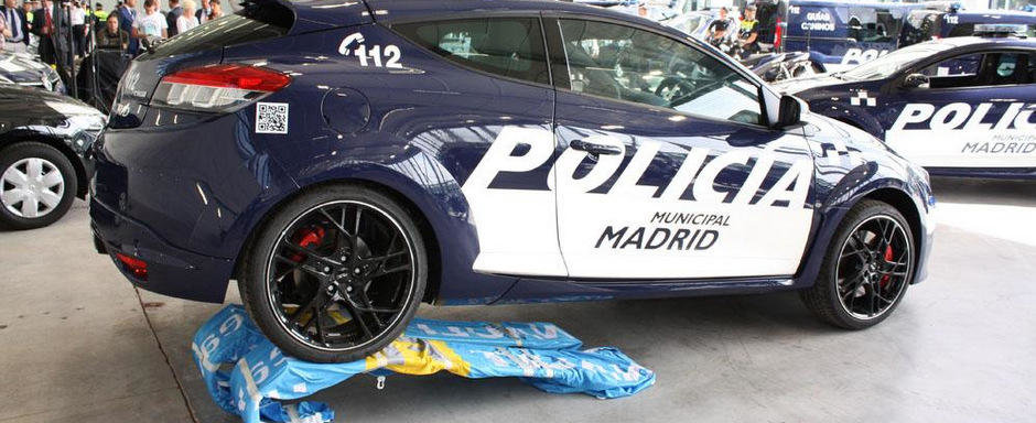 Politia din Madrid si-a cumparat doua Renault-uri Megane RS