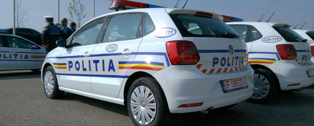 Politia Romana are masini noi, dar la fel de lenese: Volkswagen Polo de 90 cp