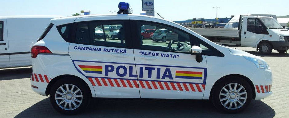 Politia Rutiera din Iasi a primit recent un Ford B-Max