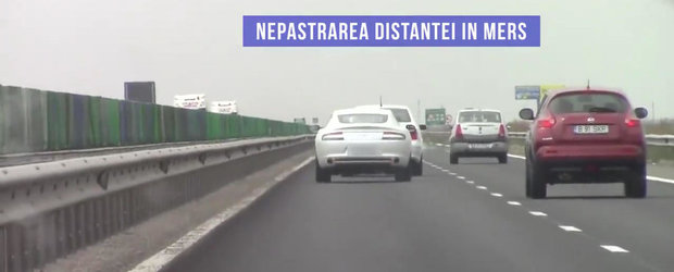 Politia Rutiera face iar prapad in randul vitezomanilor de pe autostrada. Si bine face!