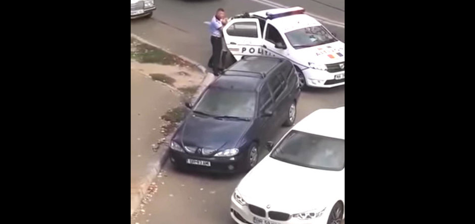 Politistii din Braila nu se tem de smecherii cu BMW si aplica legea. Respect!