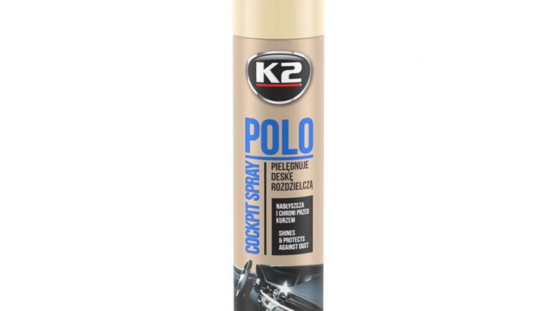 Polo Cockpit Spray, 600 Ml, Vanilie K2-00031WA