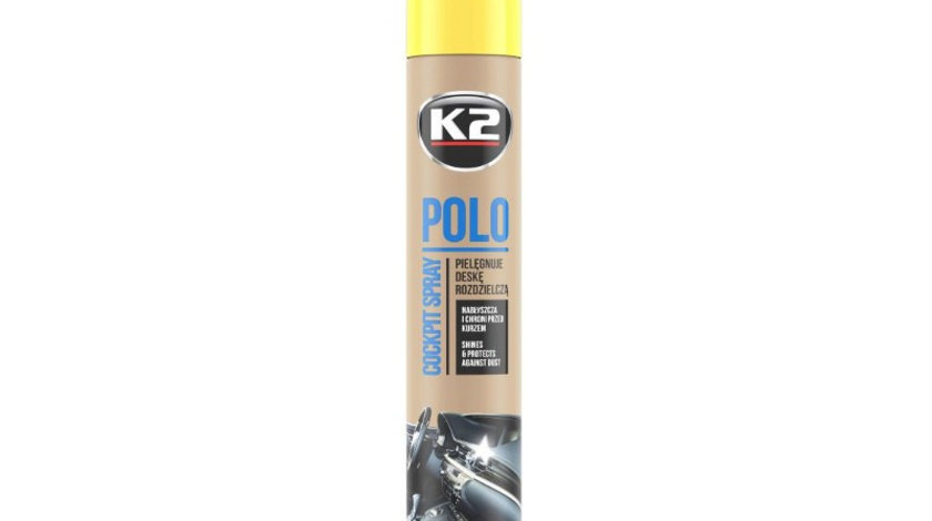 Polo Cockpit Spray Gloss, Lămâie, 750 Ml K2-00058CY