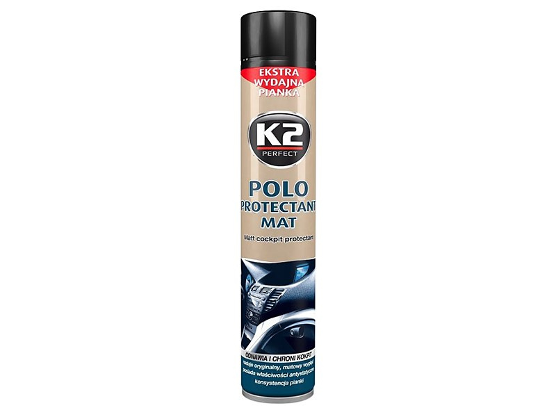 Polo Protectant Mat Spumă De Curățare Cockpit, 750 Ml, Negru K2-10000BL