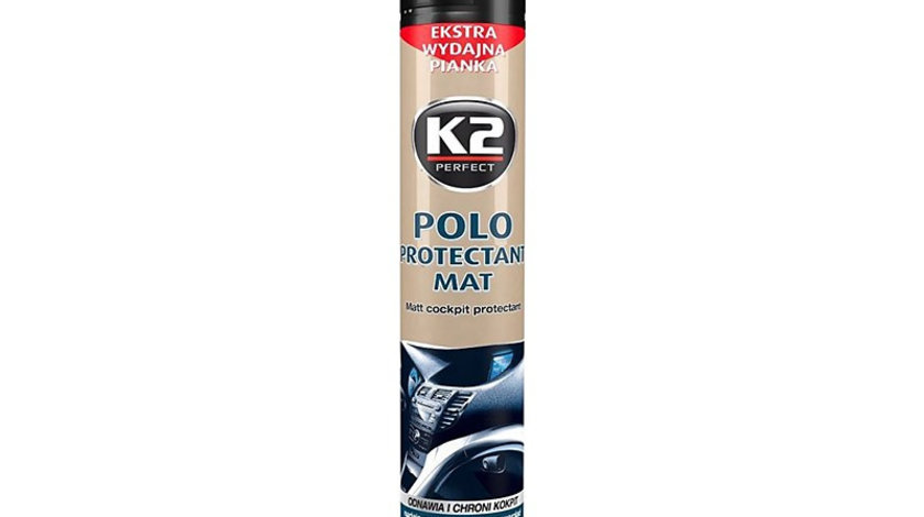 Polo Protectant Mat Spumă De Curățare Cockpit, 750 Ml, Negru K2-10000BL