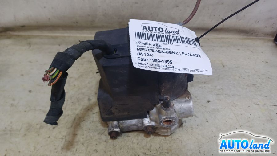 Pompa ABS 0265200043 Similar W202 Mercedes-Benz E-CLASS W124 1993-1995