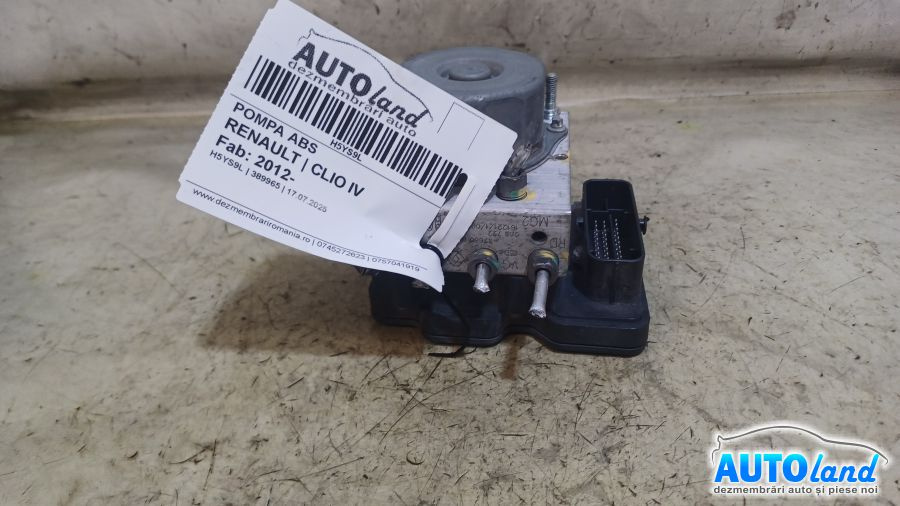 Pompa ABS 0265956527 Renault CLIO IV 2012