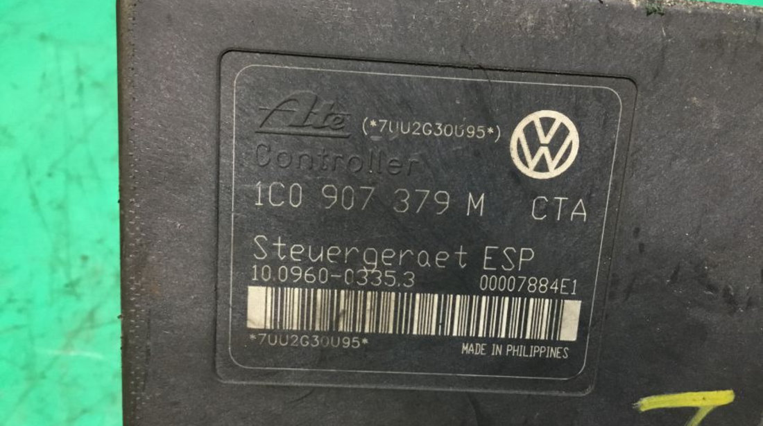 Pompa ABS 1c0907379m Volkswagen BORA 1J2 1998-2005