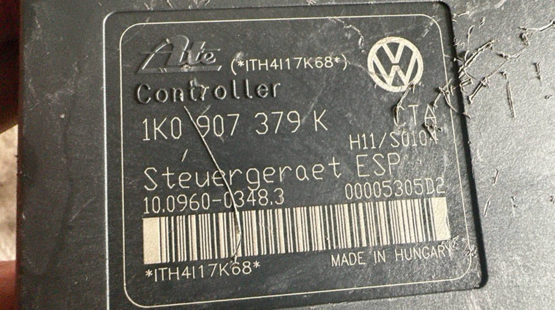 Pompa ABS 1K0907379K VW Golf V Variant (1K5) 1.4 TSI 170 cai