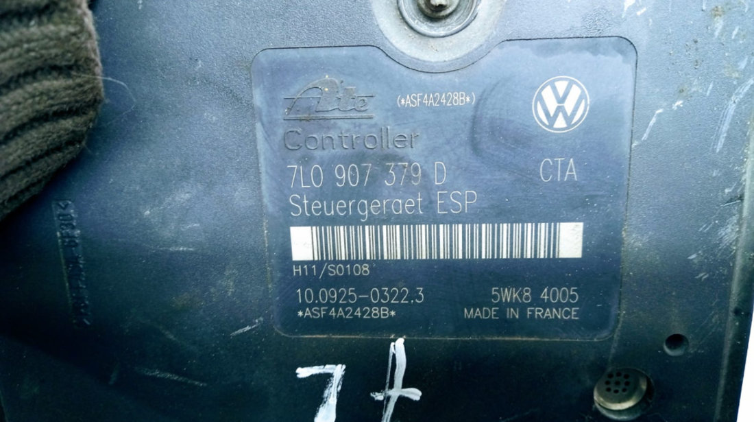 Pompa abs 7l0614111e 7l0907379d Volkswagen VW Touareg generatia 1 7L [2002 - 2007]