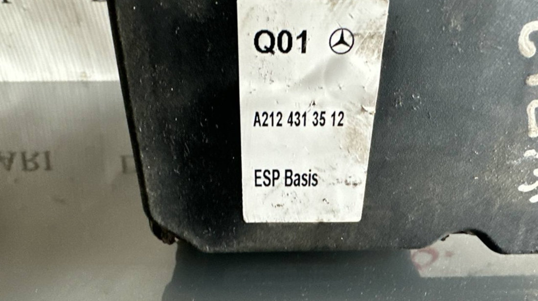 Pompa ABS A2124313512 Mercedes Clasa E Sedan (W212) 2.0 CDI BlueTEC 136 cai