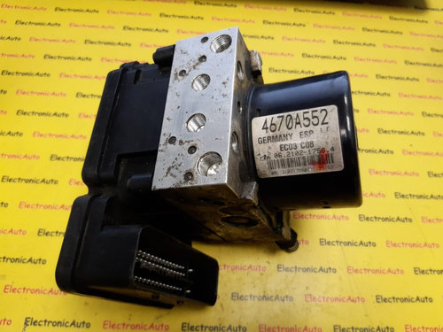 Pompa ABS ABS Mitsubishi Outlander, 4670A552, 06210957693