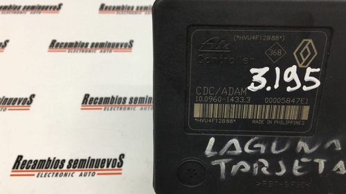 Pompa ABS ATE RENAULT LAGUNA 10.0960-1433.3 / 10 0960 1433 3 / 10096014333 / 10.0206-0168.4 / 10 020...