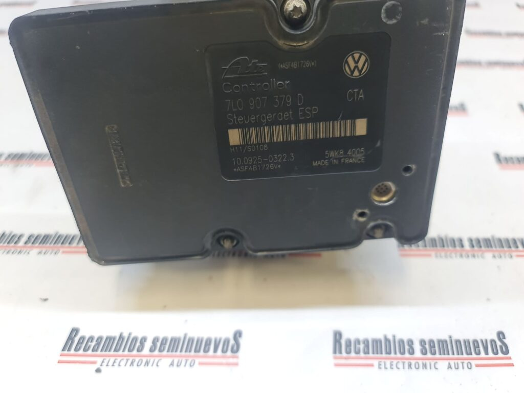 Pompa ABS ATE VOLKSWAGEN TOUAREG 7L0 907 379 D / 7L0907379D / 10 0925 0322 3 / 10092503223 / 5WK8 4005 / 5WK84005 / 7L0 614 111 E / 7L0614111E / 10 0204 0260 4 / 10020402604 / KKK7L0 907 379 D / 7L0907379D / 10 0925 0322 3 / 10092503223 / 5WK8 4005 /