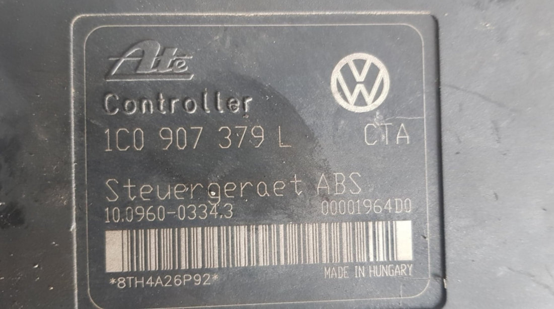 Pompa ABS Audi A3 8L cod piesa : 1C0907379L / 1J0614117G
