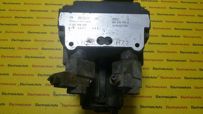 Pompa ABS Audi A4 0265218017, 8D0614111B