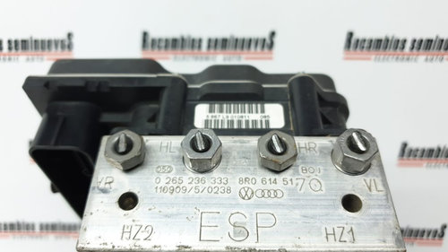 Pompa ABS Audi A4, 0265236333, 8R0614517Q, 0265951511, 8R0907379G,