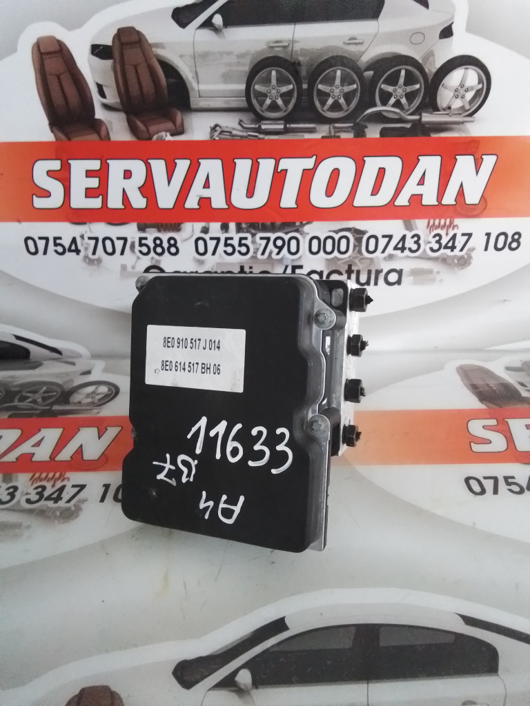 Pompa abs Audi A4 (2004-2008) [8EC, B7] 2.0 Motorina 2007, 8E0910517J