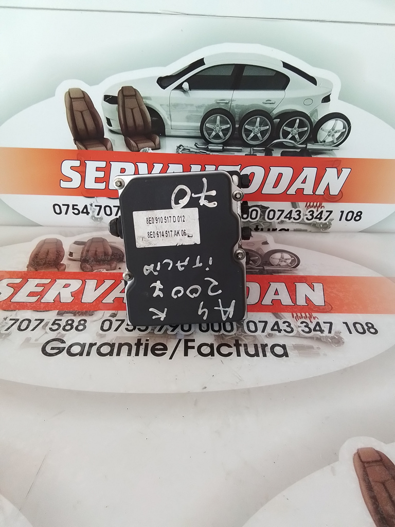 Pompa abs Audi A4 (2004-2008) [8EC, B7] 2.0 Motorina 2007, 8E0910517D/8E0614517AK