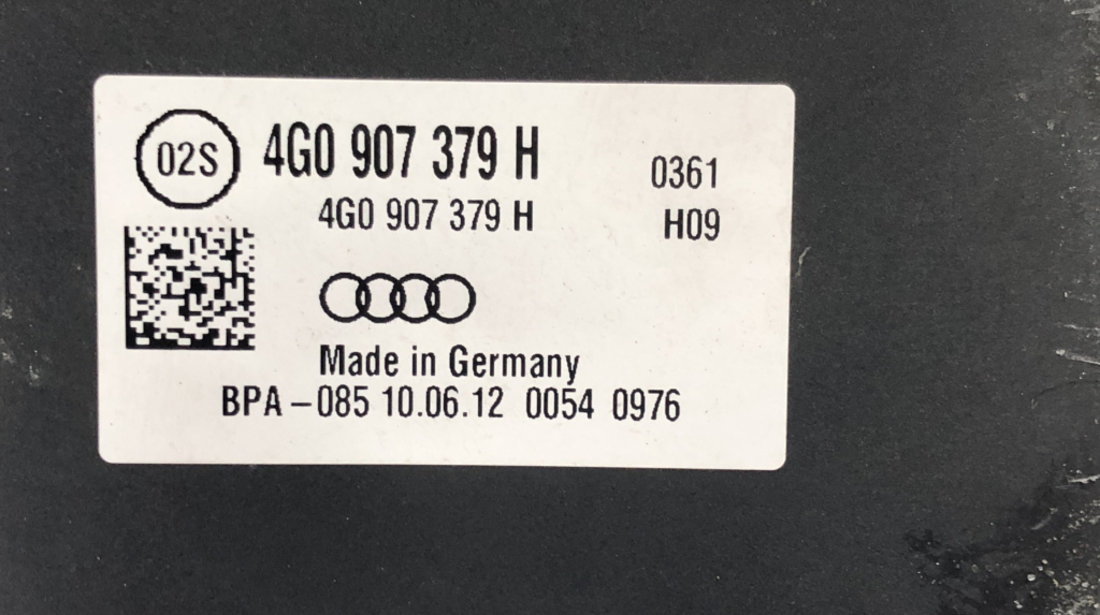 Pompa abs Audi A6 C7 Avant 2.0 TDI Multitronic, 177cp sedan 2013 (4G0907379H)