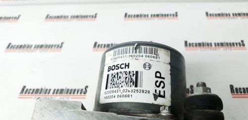 Pompa ABS BOSCH FIAT 500 0 265 252 828 / 0265252828 / 52009431 / 0 265 952 304 / 0265952304 / KK0 26...