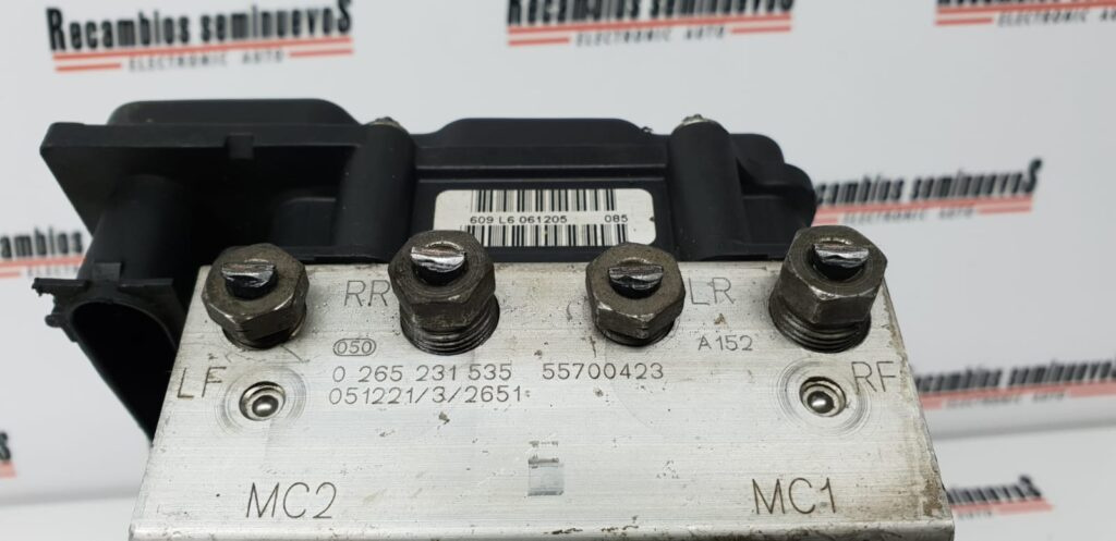 Pompa ABS BOSCH FIAT PUNTO 0 265 231 535 / 0265231535 / 55700423 / 0 265 800 421 / 0265800421 / KKK0 265 231 535 / 0265231535 / 55700423 / 0 265 800 421 / 0265800421 / KKK